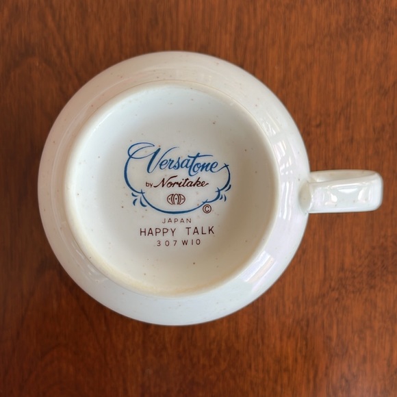 Versatone by Noritake Happy Talk Footed Cup and Saucer Set 307W10 - Picture 4 of 9